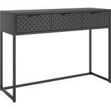 VidaXL Wandtafel 106x35x75 cm Staal Antracietkleurig