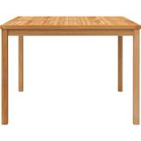 VidaXL Tuintafel 110x110x77 cm - Massief Teakhout