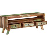 vidaXL-Tv-meubel-110x30x40-cm-massief-gerecycled-hout-meerkleurig