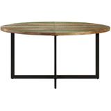 vidaXL-Eettafel-150x75-cm-massief-gerecycled-hout