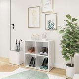 vidaXL-Opbergkast-105x35,5x70-cm-spaanplaat-hoogglans-wit