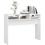 VidaXL Wandtafel 105x30x80 cm - Spaanplaat Wit