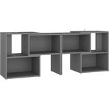 vidaXL Tv-meubel 104x30x52 cm bewerkt hout grijs