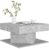 Vidaxl - Couchtisch Betongrau 57x57x30 cm Holzwerkstoff