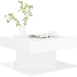 VidaXL-Salontafel-57x57x30-cm-spaanplaat-hoogglans-wit