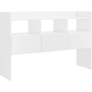 vidaXL-Dressoir-105x30x70-cm-spaanplaat-hoogglans-wit