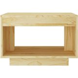 vidaXL Salontafel 50x50x33,5 cm massief grenenhout