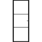 Deur - Zwart - Gehard Glas en Aluminium - Modern Ontwerp