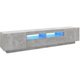 vidaXL-Tv-meubel-met-LED-verlichting-200x35x40-cm-betongrijs