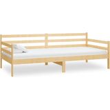 VidaXL Bedbank Massief Grenenhout 90x200 cm