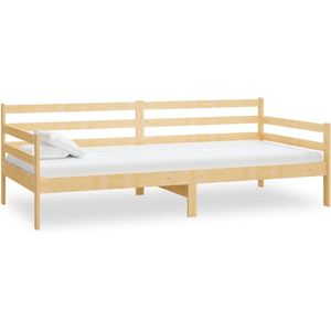 VidaXL Bedbank Massief Grenenhout 90x200 cm