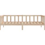 VidaXL Bedbank Massief Grenenhout 90x200 cm