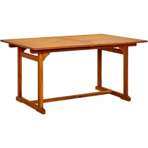 Tuintafel André Uitschuifbaar (150-200)x100x75 cm Massief Hout