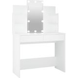 VidaXL-Kaptafel-met-LED-verlichting-96x40x142-cm-wit