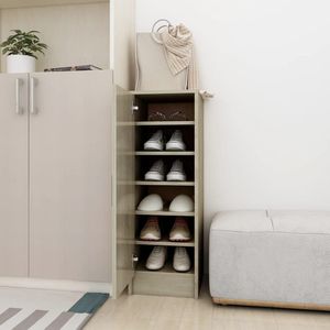vidaXL-Schoenenkast-32x35x92-cm-spaanplaat-sonoma-eikenkleurig