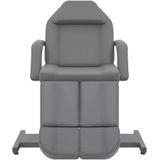 vidaXL Behandelstoel 180x62x78 cm kunstleer grijs