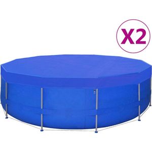 vidaXL-Zwembadhoezen-2-st-rond-90-g/m²-540cm-PE