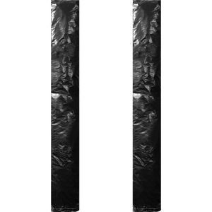 Parasolhoes - Zwart - PE - Met Ritssluiting en Touw
