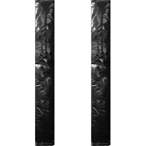 Parasolhoes - Zwart - PE - Met Ritssluiting en Touw