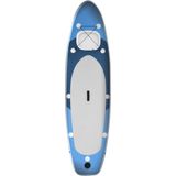 vidaXL Stand Up Paddleboardset opblaasbaar 360x81x10 cm zeeblauw