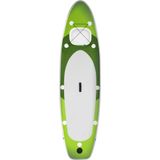 vidaXL Stand Up Paddleboardset opblaasbaar 360x81x10 cm groen