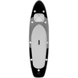 vidaXL Stand Up Paddleboardset opblaasbaar 360x81x10 cm zwart