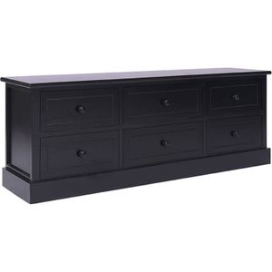 vidaXL-Tv-meubel-108x30x40-cm-massief-paulowniahout-zwart