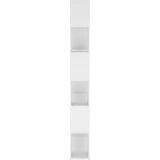 Vidaxl - Bücherregal Raumteiler Weiß 100x24x188 cm