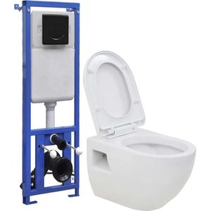 VidaXL-Hangend-toilet-met-hoge-verbogen-stortbak-keramiek