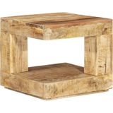 VidaXL Salontafel 45x45x40 cm Massief Mangohout