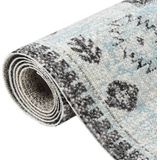 Vidaxl - Outdoor-Teppich Flachgewebe 115x170 cm Grün und Grau
