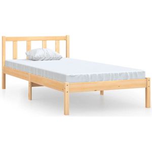vidaXL Massief houten bed grenen 90x200 cm - 810067