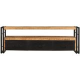 VidaXL TV-meubel 120x30x40 cm - Massief Mangohout