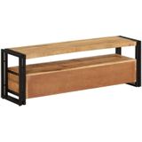 VidaXL TV-meubel 120x30x40 cm - Massief Mangohout