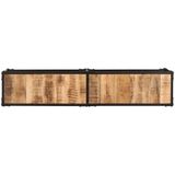TV-Schrank 150x30x41 cm Massivholz Mango Vidaxl