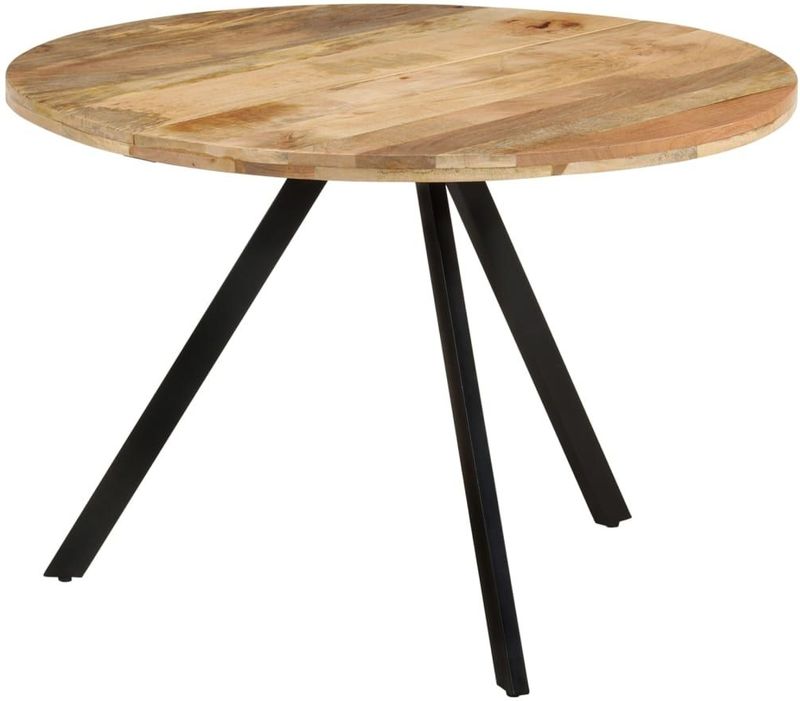 vidaXL Esstisch 110x75 cm Massivholz Mango