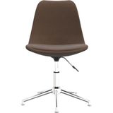 vidaXL-Eetkamerstoelen-draaibaar-2-st-stof-bruin