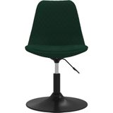 vidaXL-Eetkamerstoelen-draaibaar-4-st-fluweel-donkergroen