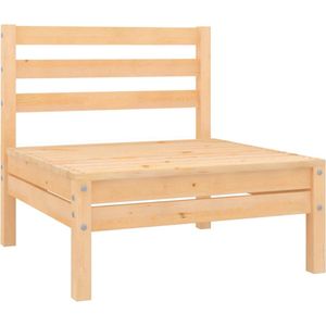 vidaXL 8-delige Loungeset massief grenenhout