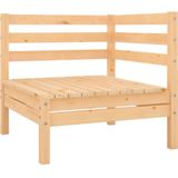 Vidaxl - 10-tlg. Garten-Lounge-Set Massivholz Kiefer