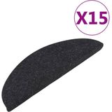 Trapmat - Antraciet - Naaldvilt - 15 Stuks