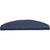 vidaXL Trapmatten - Blauw - Naaldvilt - 15 Stuks