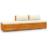 vidaXL-3-delige-Loungeset-met-kussens-massief-acaciahout