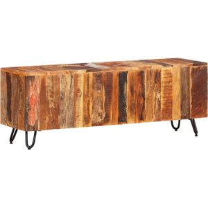 VidaXL TV-meubel 110x30x40 cm - Massief Gerecycled Hout