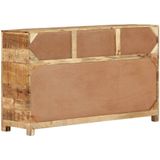 vidaXL Sideboard 110x30x65 cm Massivholz Mango