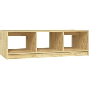 VidaXL Salontafel 110x50x34 cm - Massief Grenenhout