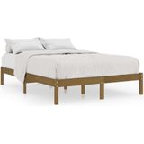 vidaXL-Bedframe-massief-grenenhout-honingbruin-120x200-cm