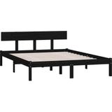 vidaXL-Bedframe-massief-grenenhout-zwart-120x190-cm-UK-Small-Double