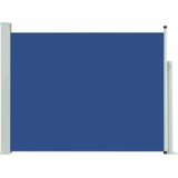 vidaXL - Tuinscherm - uittrekbaar - 140x500 - cm - blauw
