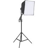 vidaXL Fotostudioset met opnametafel